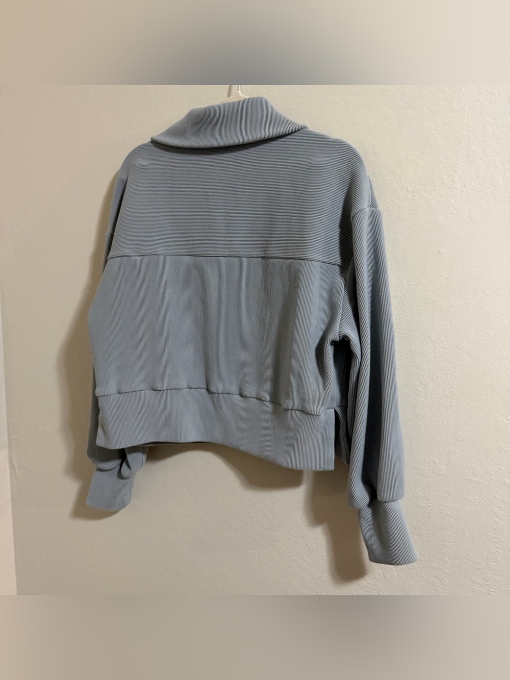 Varley Ramona 1/2 Zip Sweatshirt Ottoman Rib small Moisture-wicking & breathable - Picture 8 of 12